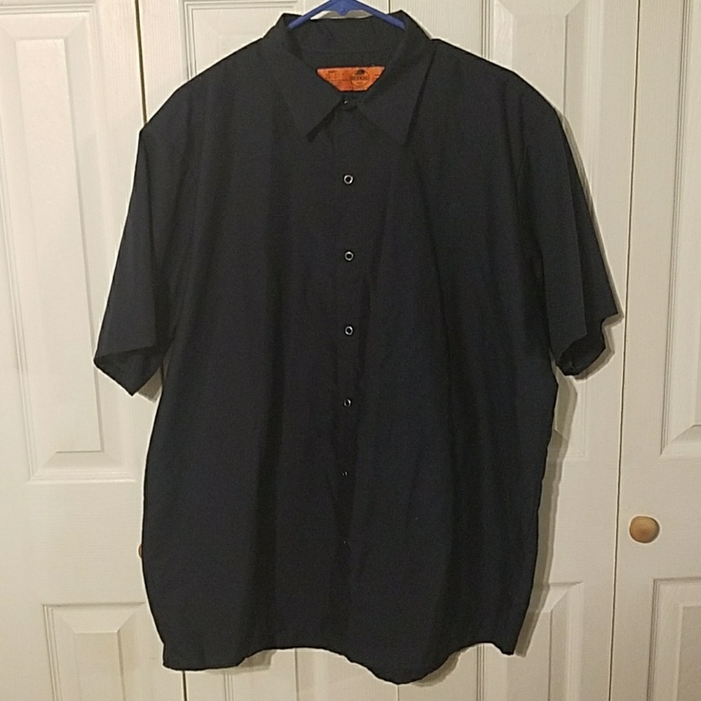 EUC Red Kap snap button work shirt